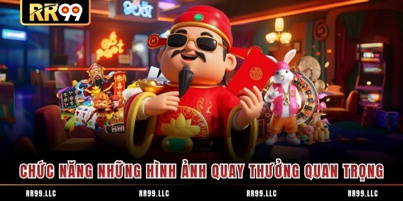 Chức năng những hình ảnh quay thưởng quan trọng